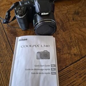 Nikon COOLPIX L340 Black Digital Camera